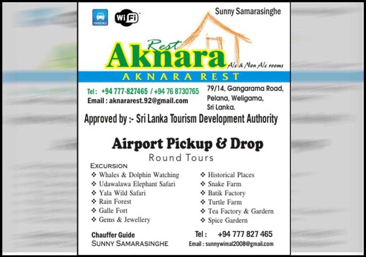 Hotel Aknara Rest Weligama Exteriér fotografie
